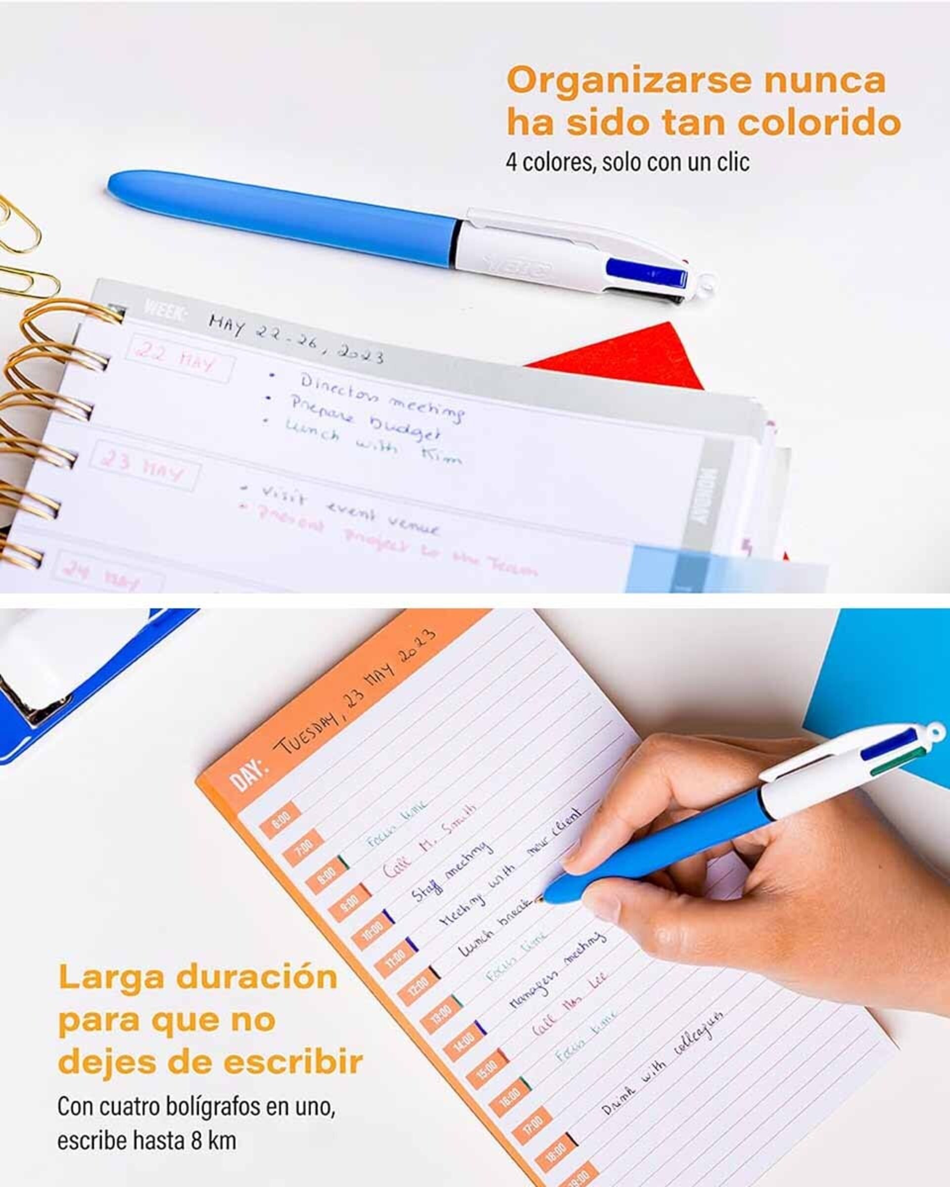 Bolígrafo BIC 4 Colores - 2