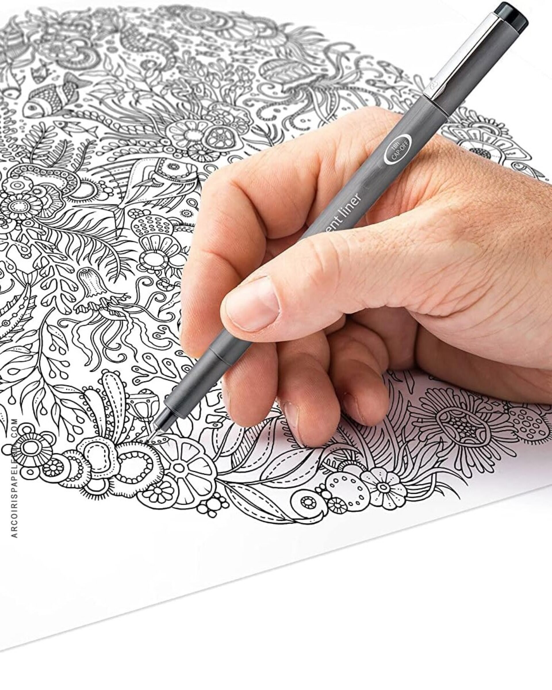 Rotulador calibrado STAEDTLER Fineliner negro - 2